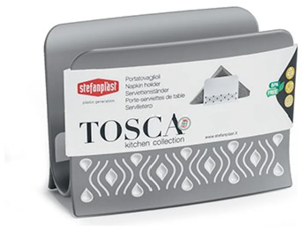 Porta tovaglioli Stefanplast 55352 TOSCA Grigio