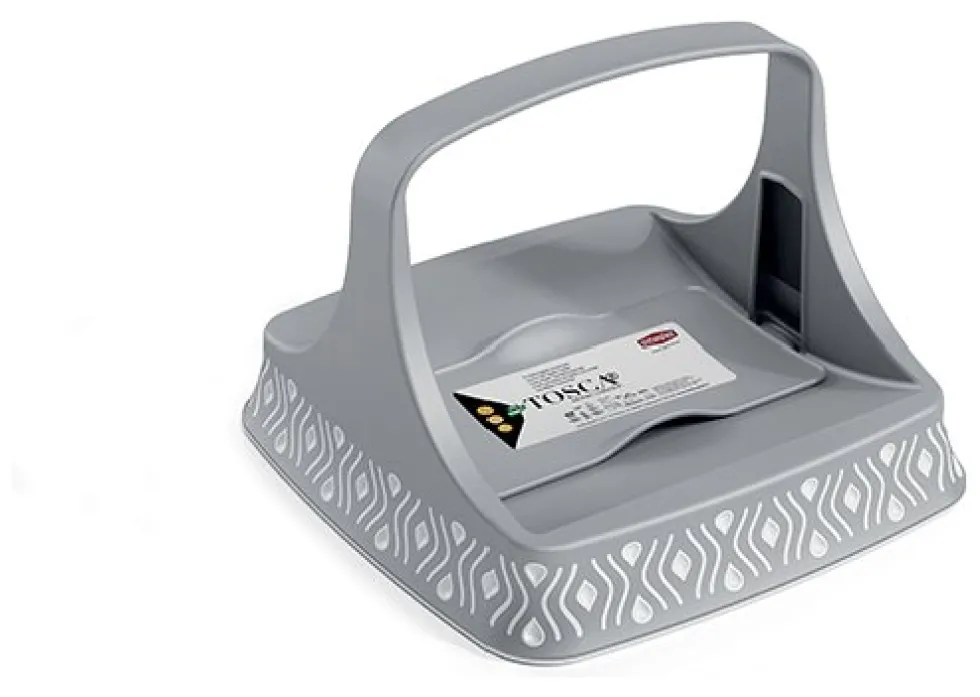 Porta tovaglioli Stefanplast 55802 TOSCA Orizzontale Grigio