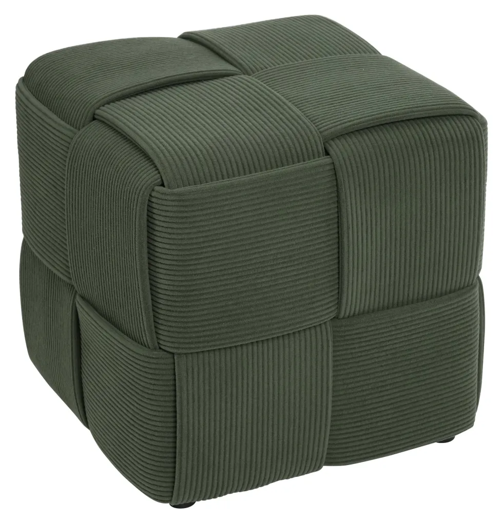 Pouf Amicasa HSNP04 COSTE Verde