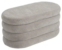Pouf Amicasa HSNP11 ONDA Grigio