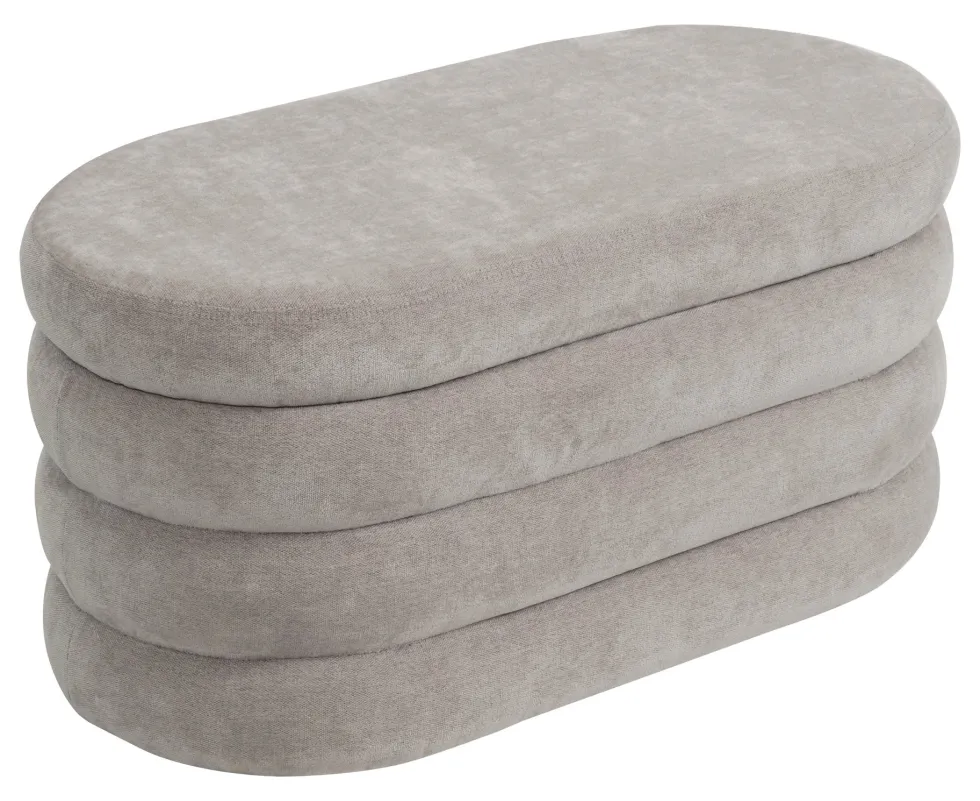 Pouf Amicasa HSNP11 ONDA Grigio