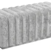Pouf Amicasa HSNP08 VELVET Grigio