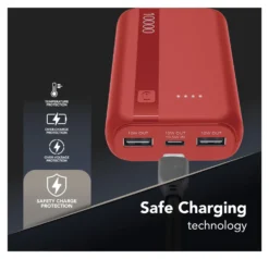 Power bank Cellular Line PBENTRY5000K Black