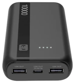 Power bank Cellular Line PBENTRY10000K Black