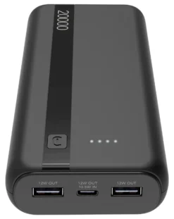 Power bank Cellular Line PBENTRY20000K Black