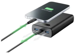 Power bank Cellular Line PBFAST01PD20000K FAST CHARGER Black