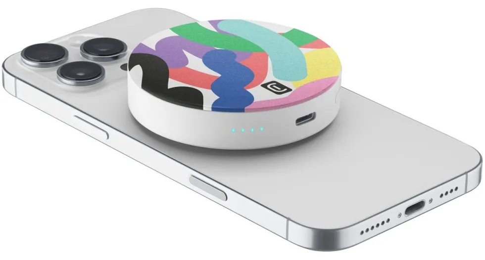 Power bank Cellular Line PBMAGROUND3000W MAG VIBE White