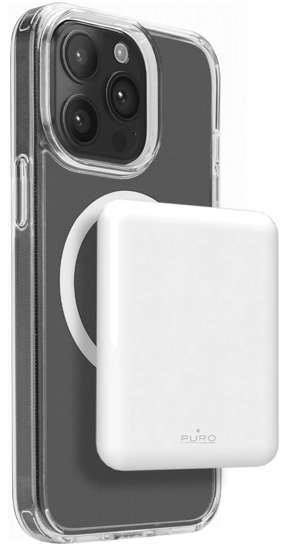 Power bank Puro PUFCBB50P2MAGWHI POWER MAG White