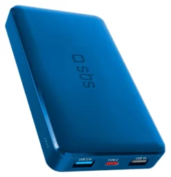 Power bank Sbs TTBB10000FASTA FAST CHARGER 10W Intelligent Charge Blue