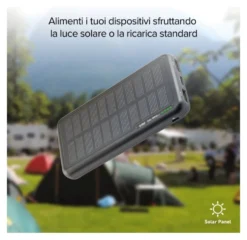 Power bank Sbs TTBB10000SK SOLAR Black