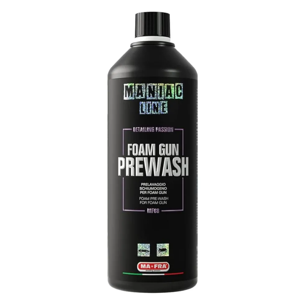 Prelavaggio auto Foam Gun Prewash 1 litro - Maniac Line