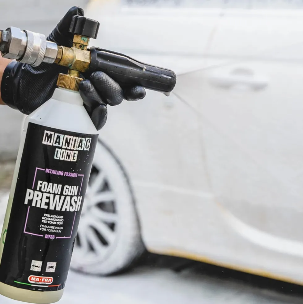 Prelavaggio auto Foam Gun Prewash 1 litro - Maniac Line