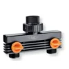 Presa rubinetto irrigazione Claber 91589 RAINJET 2 vie regolabili file