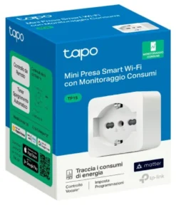 Presa Tapo P15 Mini Energy Monitoring White