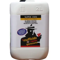 Prodotto anti muffa Mufficida rapido igienizzante Super 1MM 5 litri