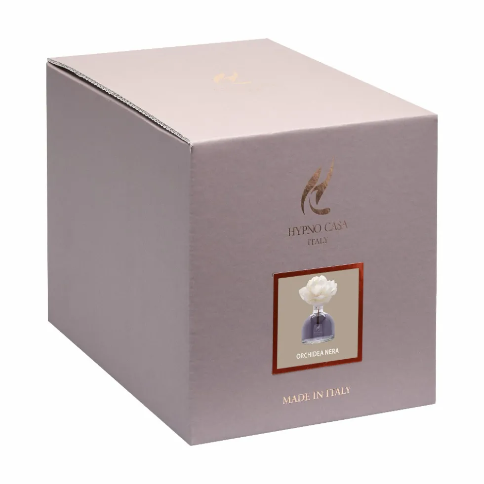 Profumatore ambiente con fiore 100 ml Orchidea nera