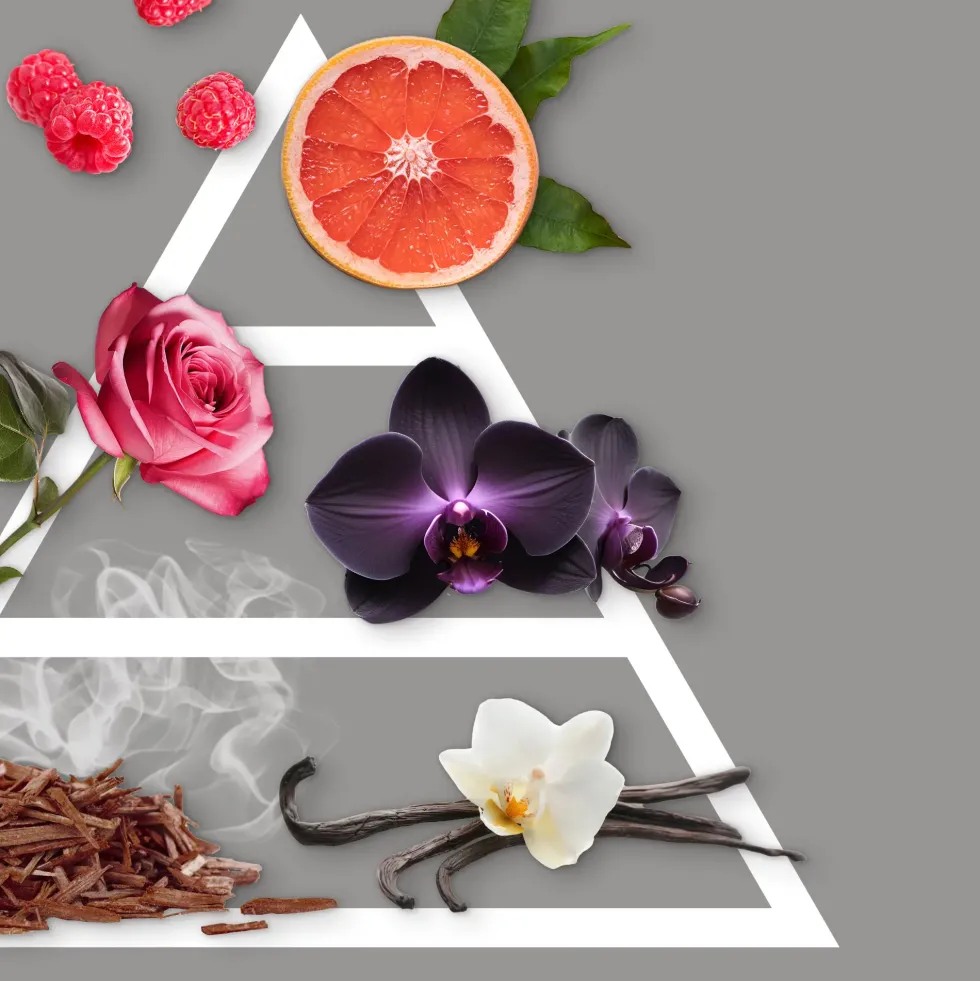 Profumatore ambiente con fiore 100 ml Orchidea nera