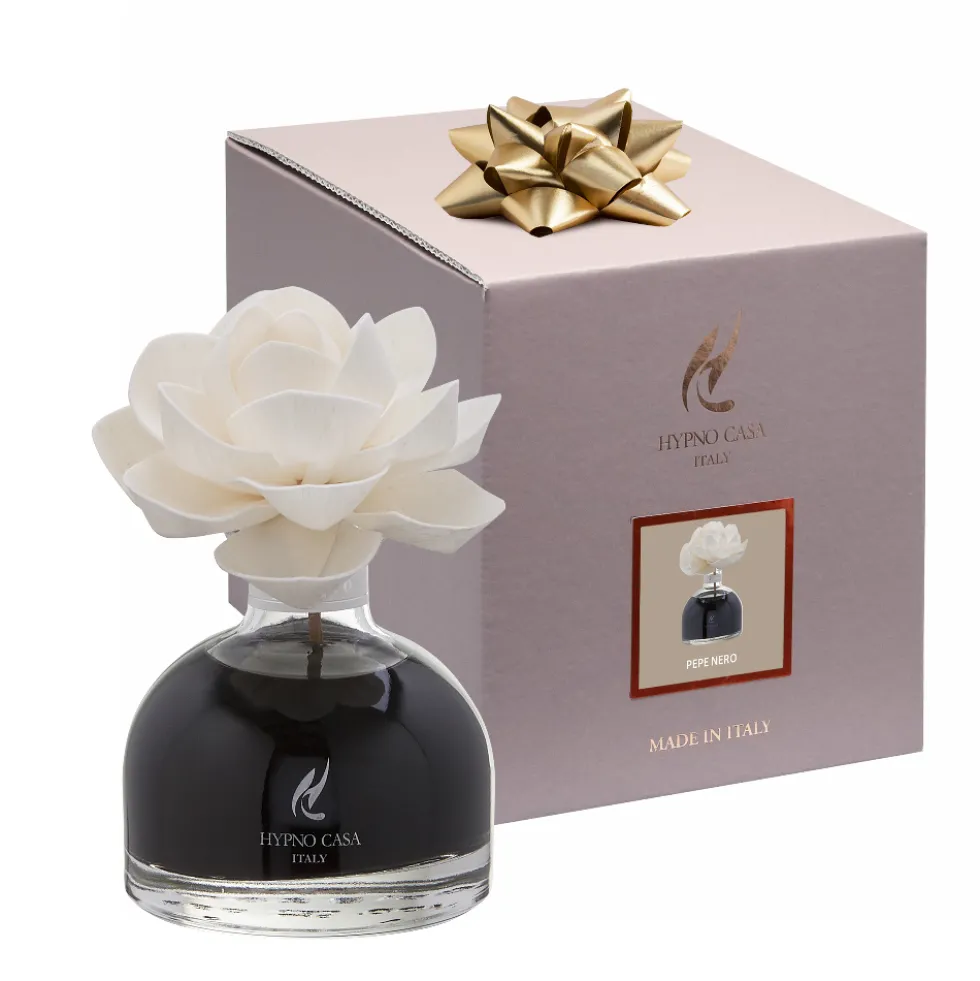 Profumatore ambiente con fiore Pepe nero 100 ml