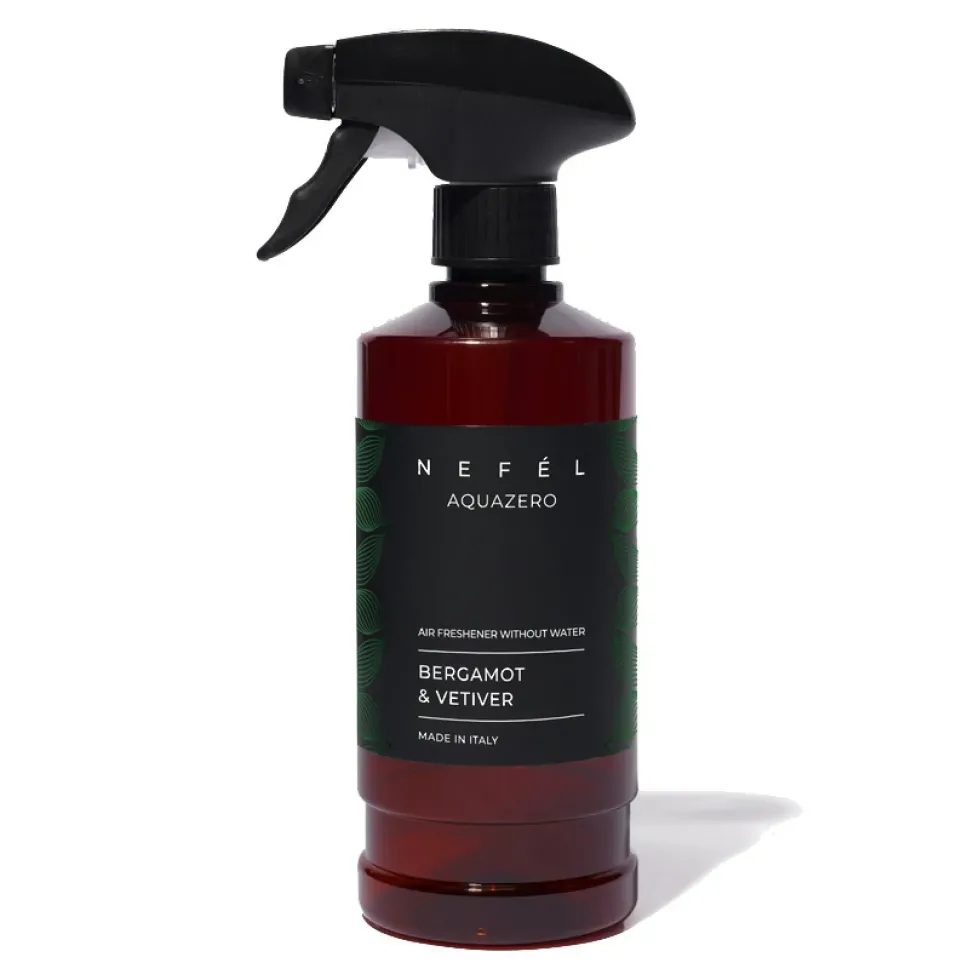 Profumatore ambienti Nefèl Aquazero Bergamot e Vetiver 480 ml