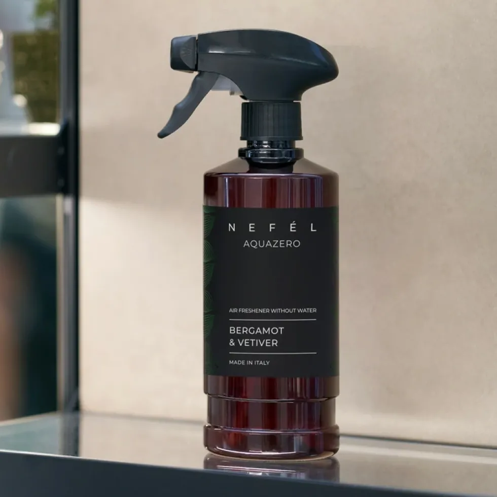 Profumatore ambienti Nefèl Aquazero Bergamot e Vetiver 480 ml