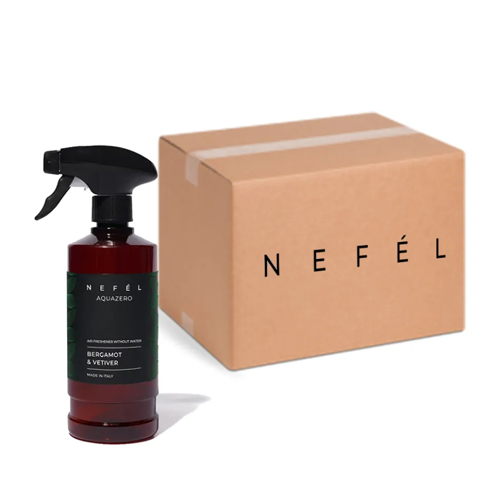 Profumatore ambienti Nefèl Aquazero Bergamot e Vetiver 480 ml