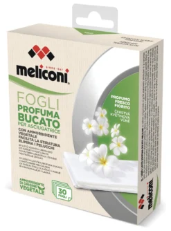 Profumatore bucato Meliconi 656166 foglietti 30pz per asciugatrice