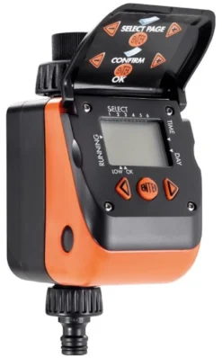 Programmatore irrigazione Claber 8413 RAINJET Aquauno Video 6+ (9V)