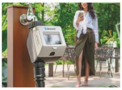Programmatore irrigazione Claber 8498 MYAQUASOLAR Dual Bluetooth