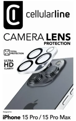 Protezione schermo Cellular Line CAMERALENSIPH15PRM IPHONE CAMERA LENS