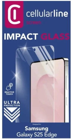 Protezione schermo Cellular Line TEMPGLASSGALS25E GALAXY IMPACT GLASS