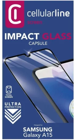 Protezione schermo Cellular Line TEMPGCABGALA15K GALAXY IMPACT GLASS C