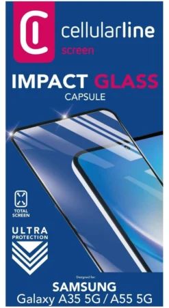 Protezione schermo Cellular Line TEMPGCABGALA35K GALAXY IMPACT GLASS C