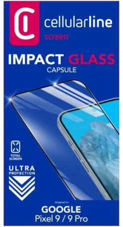Protezione schermo Cellular Line TEMPGLASSIPH16 IPHONE IMPACT GLASS 16