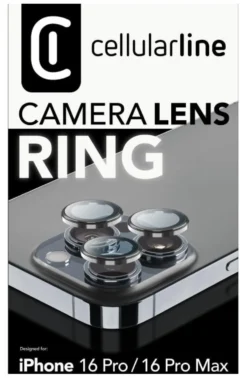 Protezione schermo Cellular Line CAMERARINGIPH16PRM IPHONE CAMERA LENS