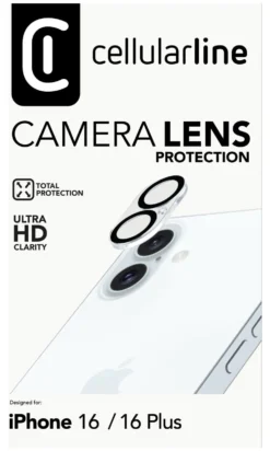 Protezione schermo Cellular Line CAMERALENSIPH16 IPHONE CAMERA LENS PR