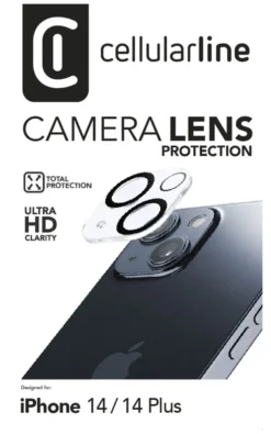 Protezione schermo Cellular Line CAMERALENSIPH14 IPHONE CAMERA LENS PR