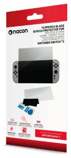Protezione schermo Nacon SWITCHNEWTEMPGLASS SWITCH 2 Tempered Glass Cl