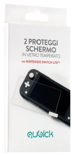 Protezione schermo Qubick ACSW0069 SWITCH LITE Nintendo Clear