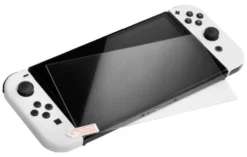 Protezione schermo Qubick ACSW0103 SWITCH OLED Nintendo Clear