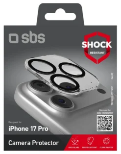 Protezione schermo Sbs TECAMGLIP1763P IPHONE CAMERA LENS PROTECTOR 17