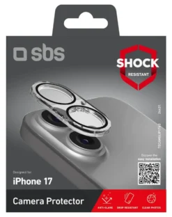 Protezione schermo Sbs TECAMGLIP1763 IPHONE CAMERA LENS PROTECTOR 17 C