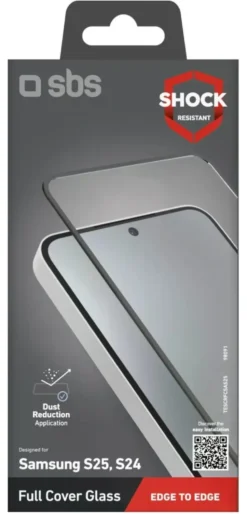 Protezione schermo Sbs TESCRFCSAS25 GALAXY AI FULL COVER GLASS S24 ° S