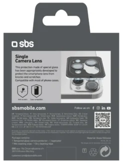 Protezione schermo Sbs TESINCAMGLIP16PK IPHONE SINGLE CAMERA LENS 16 P