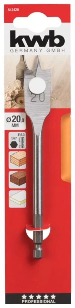 Punta trapano Kwb 512418 legno