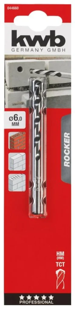 Punta trapano Kwb 044660 ROCKER cemento
