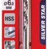 Punta trapano Kwb 206560 SILVER STAR metallo
