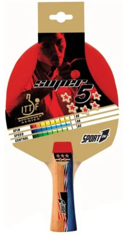 Racchetta ping pong Mandelli 708800126 SPORT ONE 5 Stars