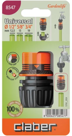 Raccordo automatico Claber 8547 GARDENLIFE Universale F
