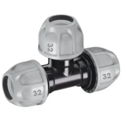 Raccordo derivatore Claber 90272 RAINJET a 3 vie per tubi polietilene