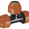 Raccordo derivatore Claber 90323 RAINJET a 3 vie per tubi polietilene